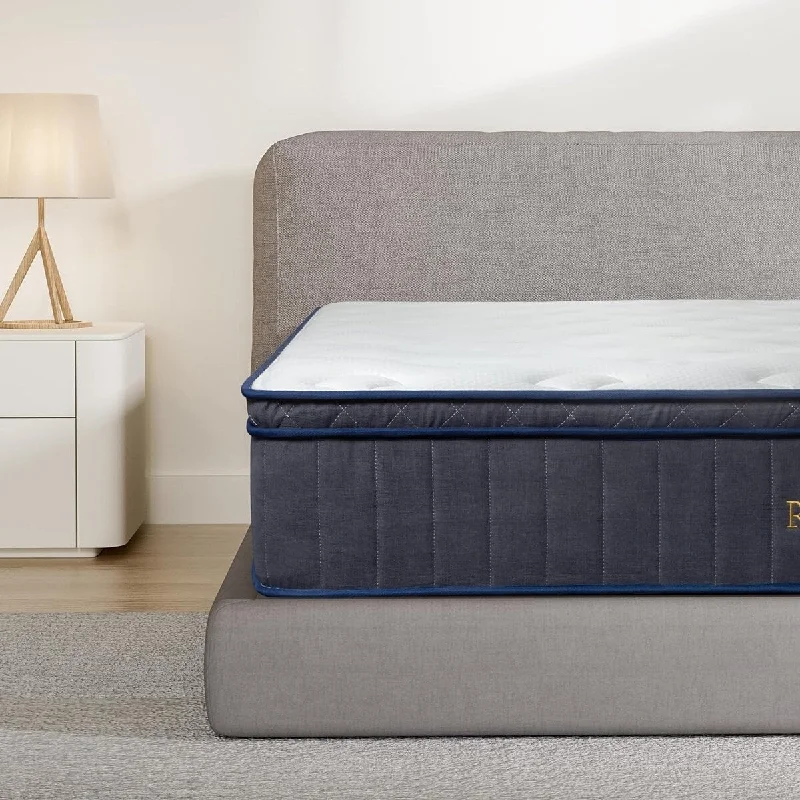 12Inch Hybrid Mattress King Size with Foam Innerspring in a Box