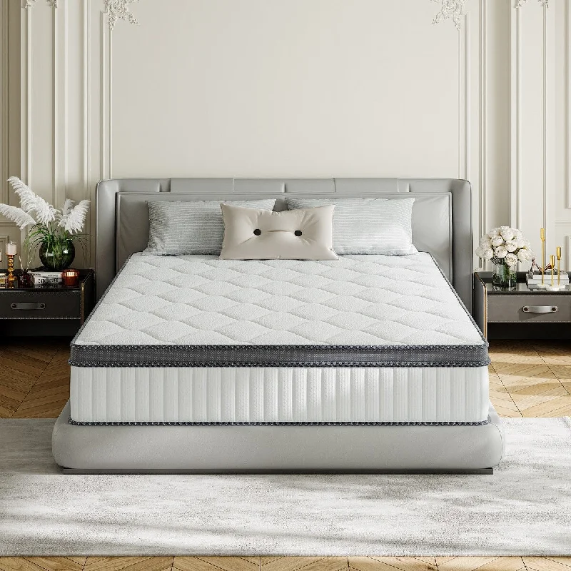 Babo Care 10'' Medium Hybrid Gel Memory Foam Mattress In a Box