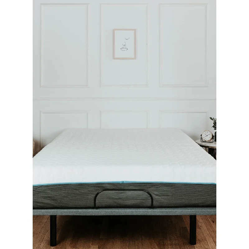 Copper Infused 12 In Soft Memory Foam Full Mattress