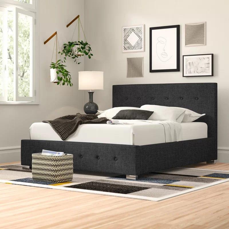 Delvin Upholstered Ottoman Bed