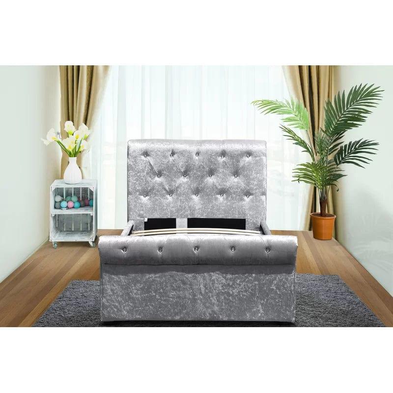 Mackenzie Upholstered Sleigh Bed