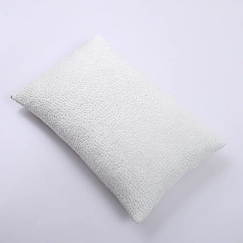 Memory Foam Cooling Pillow,Bed Pillows for Back Side and Stomach Sleeper, Superb Pillows with Washable Case - White