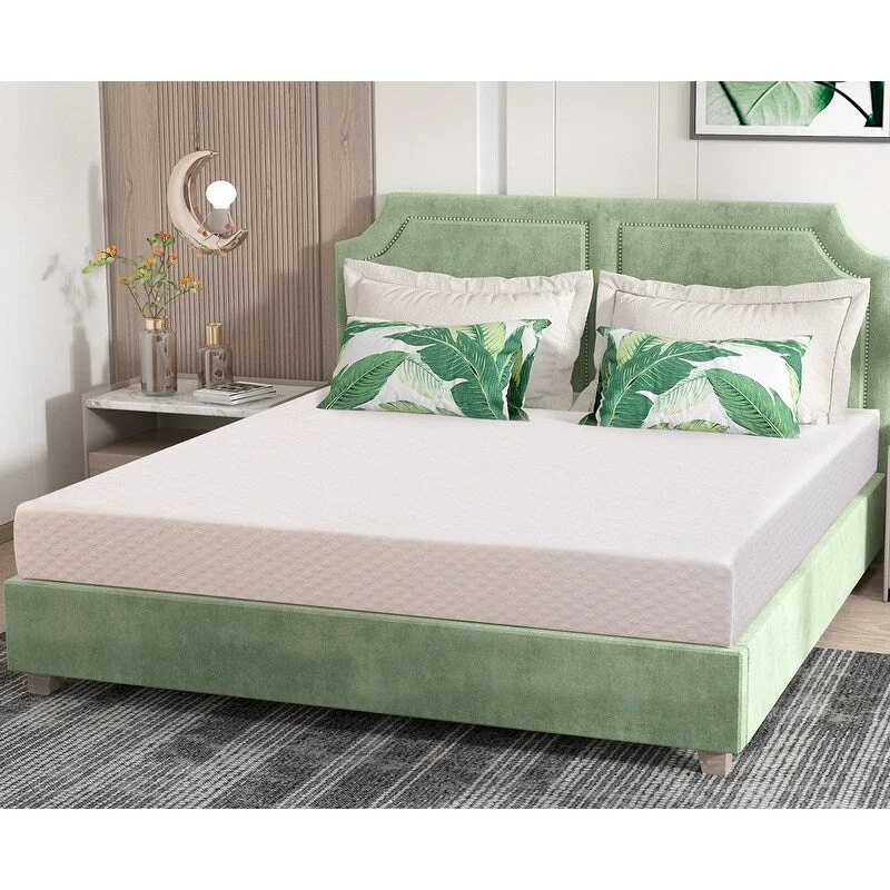 Memory Foam Mattress, 8 Inch Hybrid Mattress with Breathable Cover