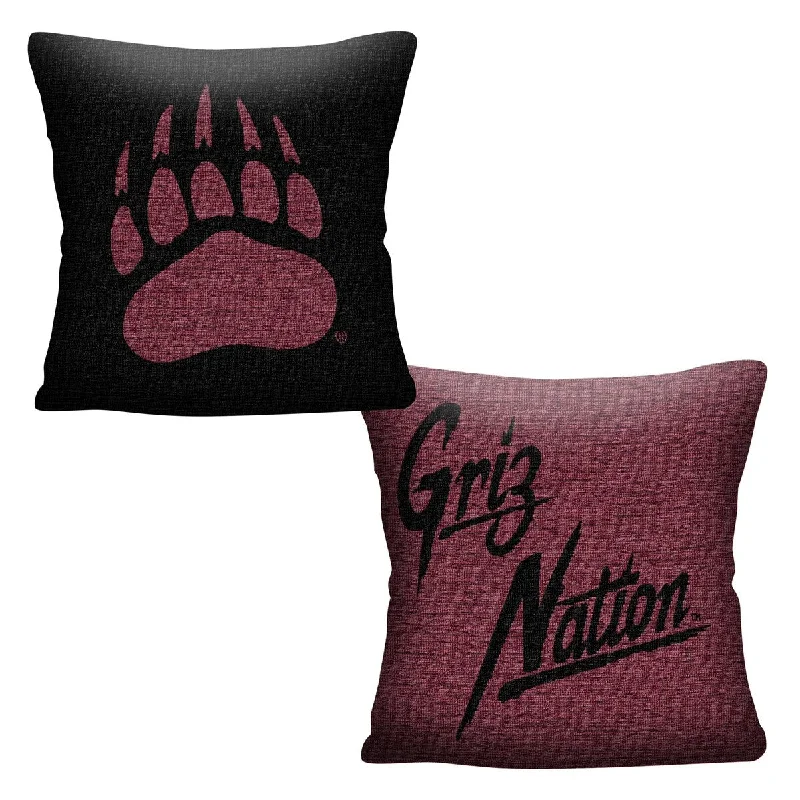 NCAA Montana Grizzlies Invert 20 Inch Pillow