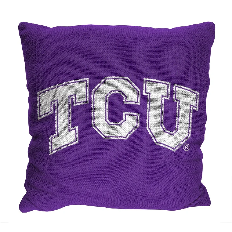 NCAA TCU Horned Frogs Invert 20 Inch Pillow