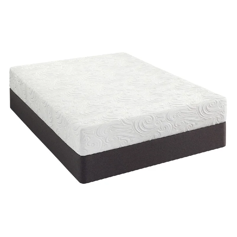 Optimum by Sealy Posturepedic TruHarmony Gold Firm California King-size Mattress Set - White