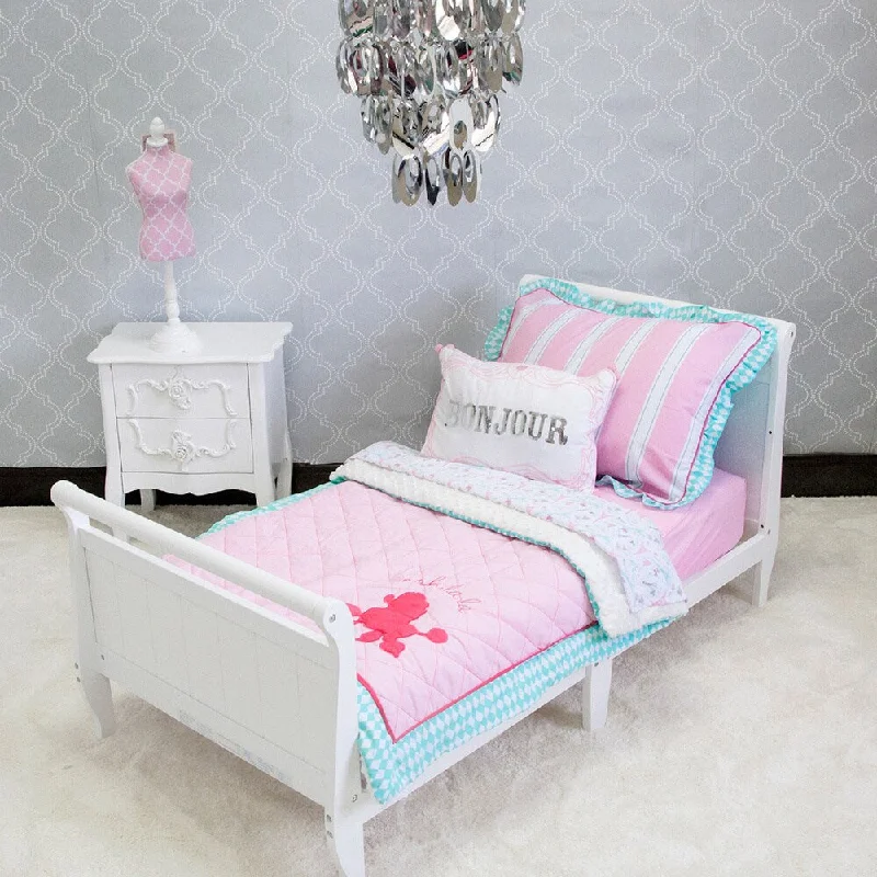 Pam Grace Creations Posh in Paris Toddler Bedding Set