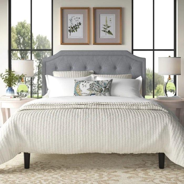 Powersville Tufted Low Profile Platform Bed