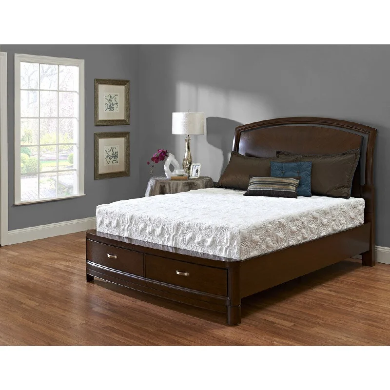 Purelife Frazier 10-inch King-size Gel Memory Foam Mattress