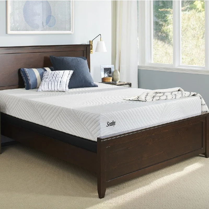 Sealy Conform Essentials 10.5-inch Cushion Firm Gel Memory Foam Mattress Set