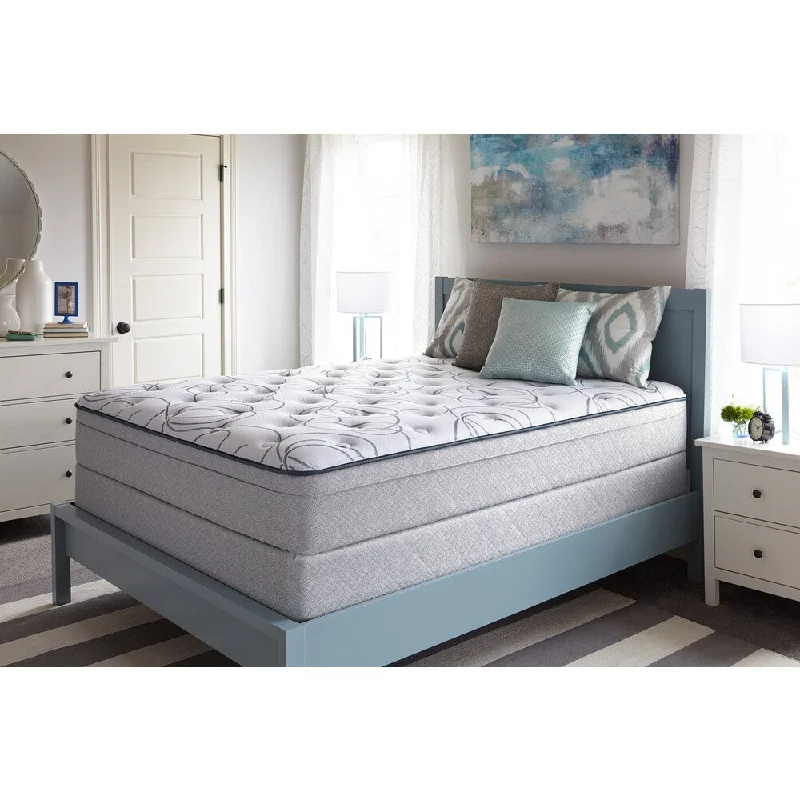 Sealy Madison Cafe Plush Euro Top Twin-size Mattress Set