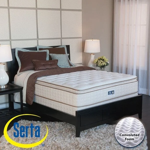 Serta Bristol Way Pillow Top Twin-size Mattress and Box Spring Set