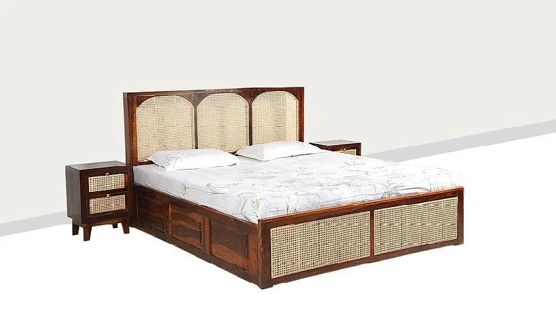 Sheesham Wood  Kiyan King Bed