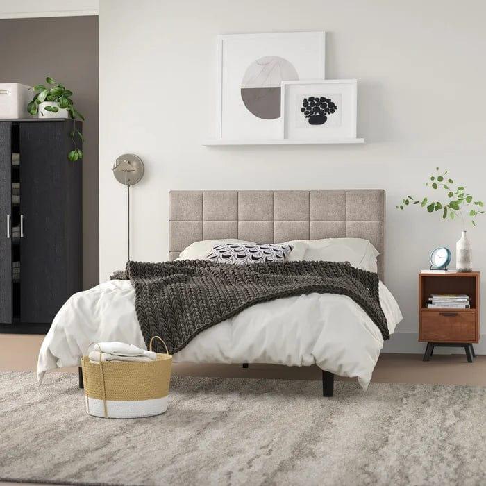 Suhavi Tufted Upholstered Platform Bed