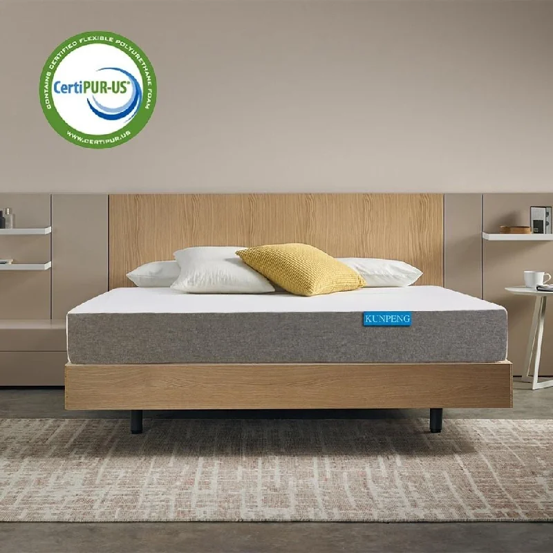 Two-Sided 10'' Medium Gel Memory Foam Mattress