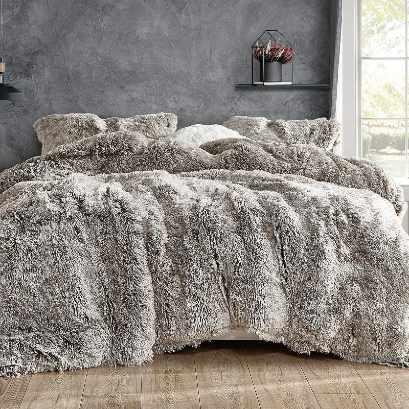 Are You Kidding - Coma Inducer® Oversized Comforter Set - Frosted Chocolate