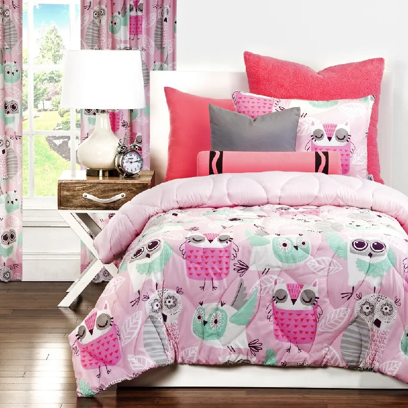 Crayola Night Owl 3-piece Comforter Set