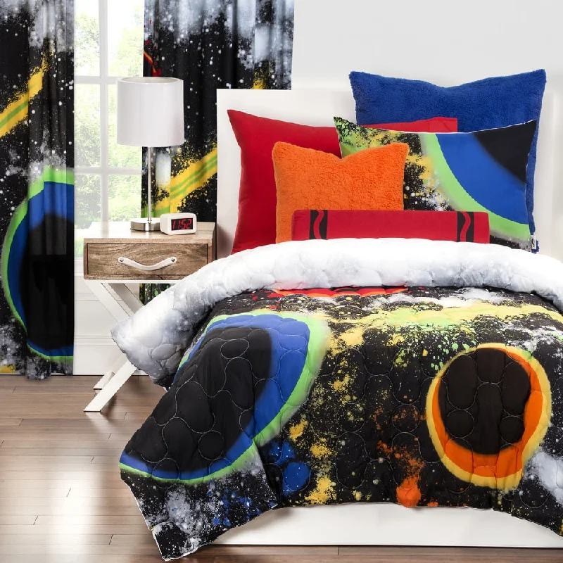 Crayola Out of This World 3-piece Comforter Set