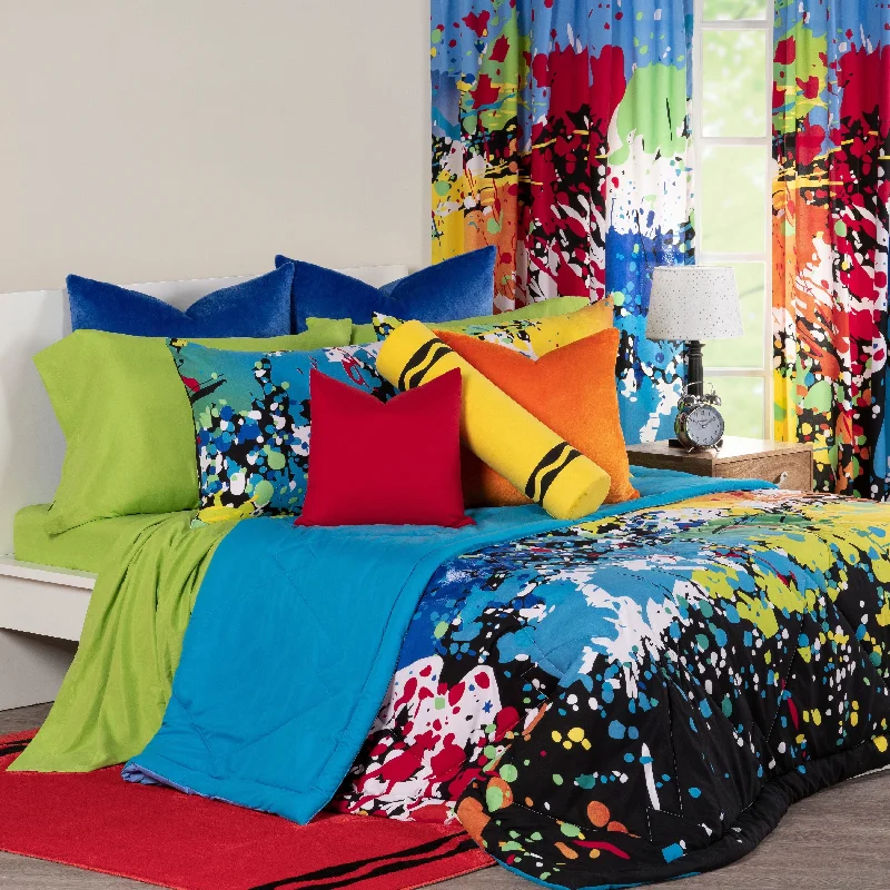 Crayola Twilight Zone Comforter and Shams Set