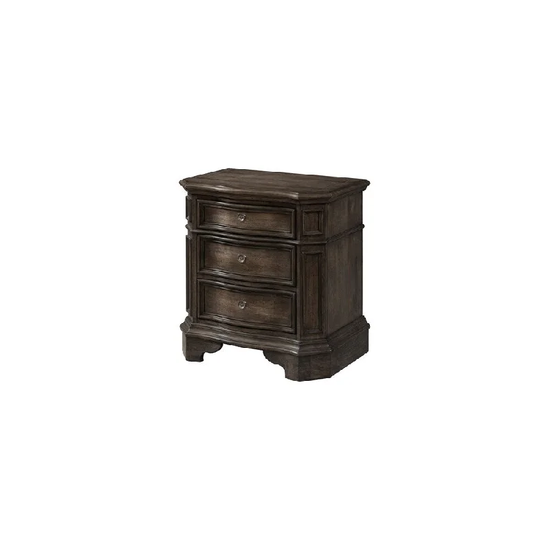 Lane Home Furnishings Avignon Metallic Washed Truffle Nightstand