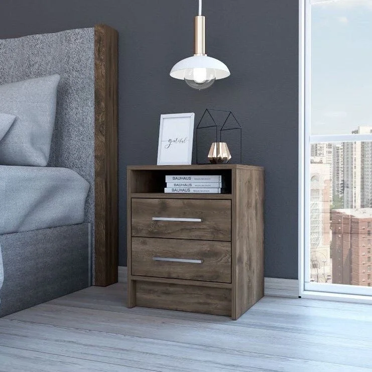 Malaga Nightstand (Dark Brown)