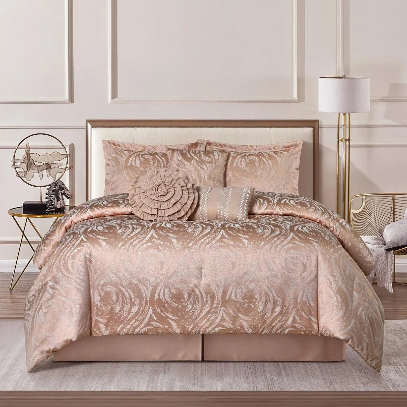 Nanshing Sasha 7 Piece Luxury Glam Comforter Set