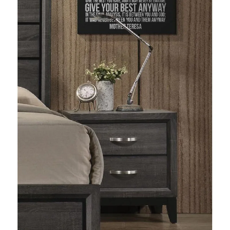 Nightstand in Weathered Gray 27053