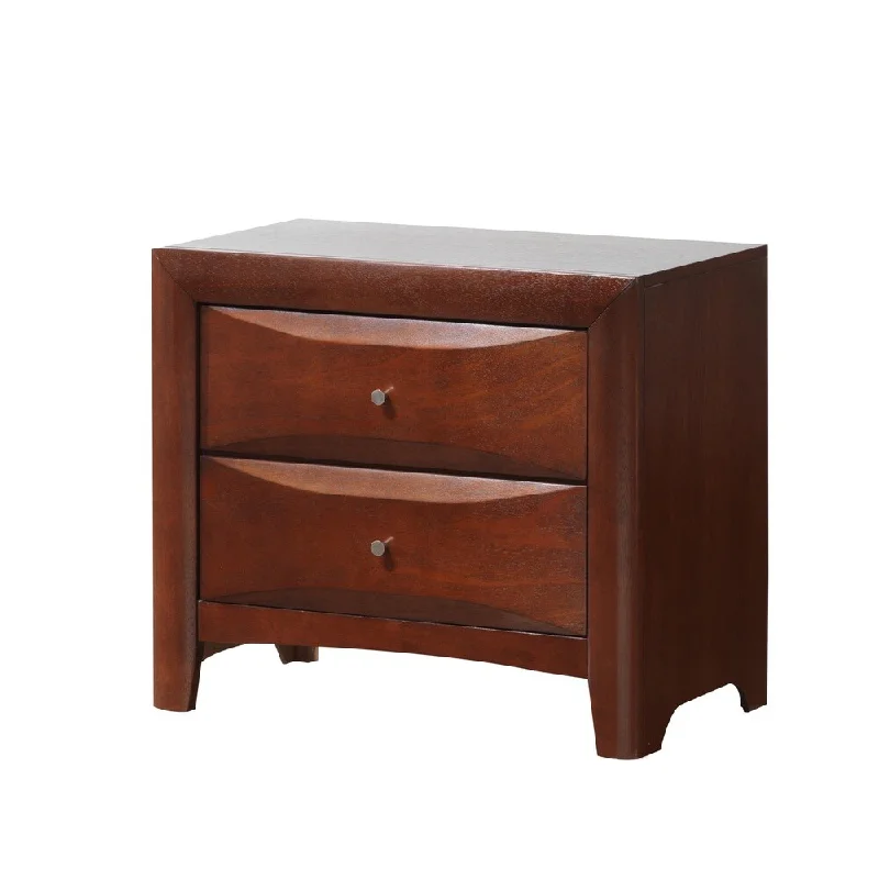 Nova Dovetail Drawer Cherry Nightstand