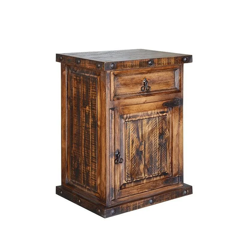 RUSTIC LARGE NIGHTSTAND