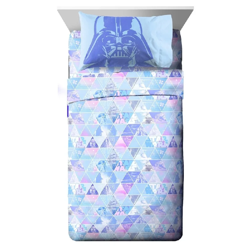 Star Wars Celestial Logo 3 Piece Twin Sheet Set