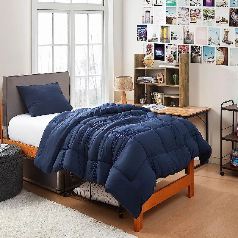 Summertime - Coma Inducer® Oversized Comforter - Blue Navy