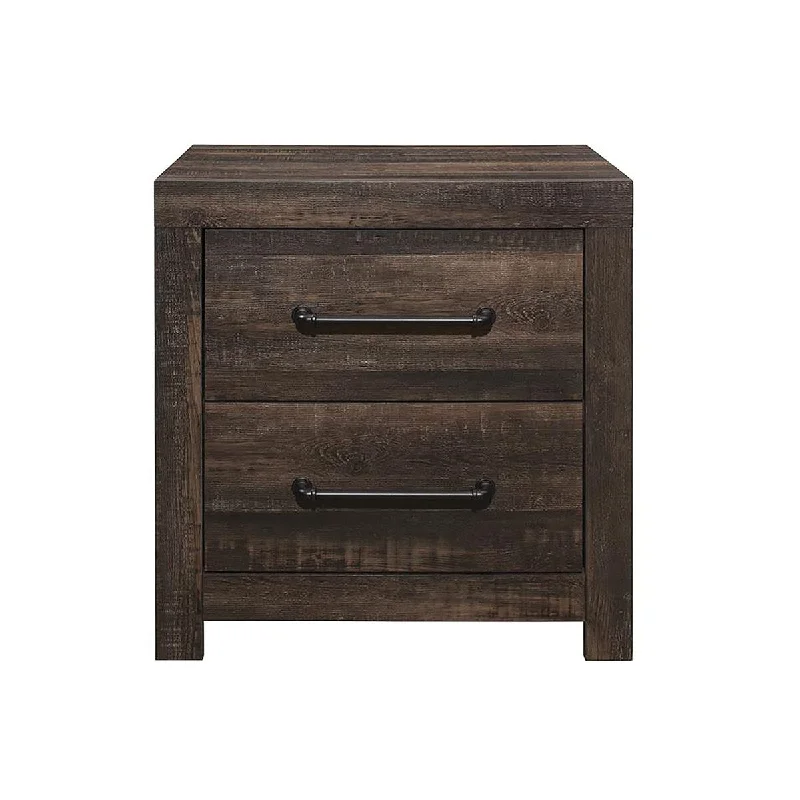 USA Linwood Nightstand, Dark Oak