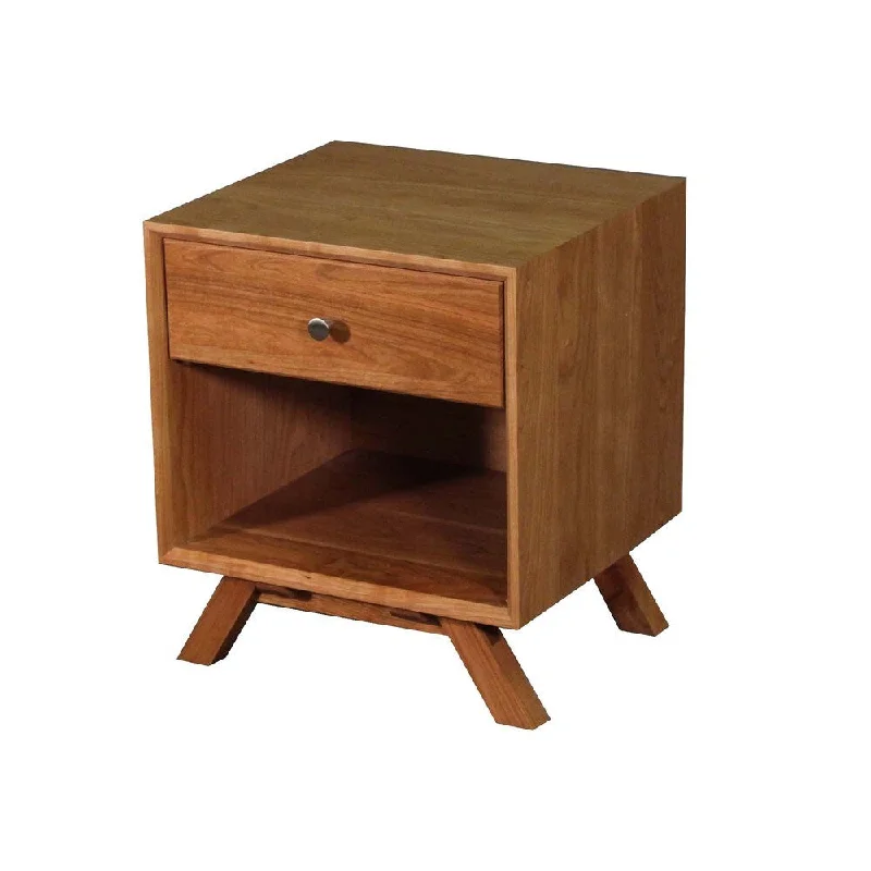 Wood Revival Modern Nightstand