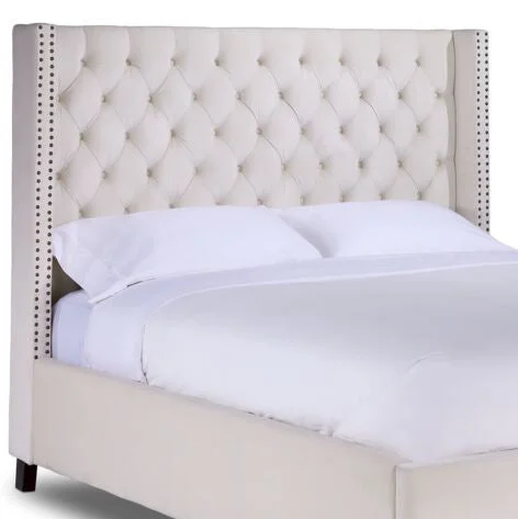 Jaden Queen Headboard - Cream