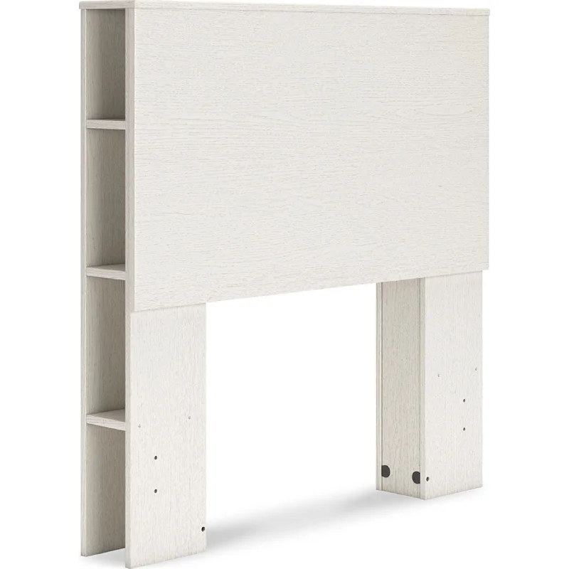 Aprilyn Twin Bookcase Headboard - White