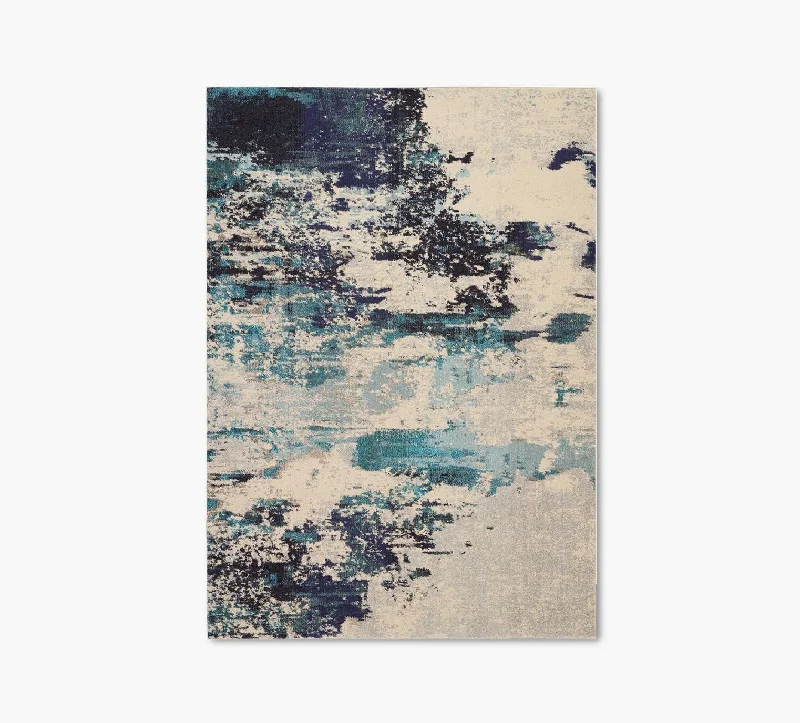 Cosmic Blue 5 x 8 Rug