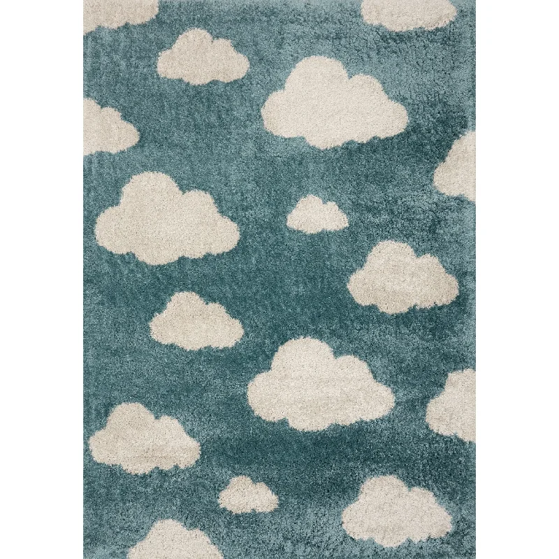 Kids Clouds Area Rug - 5' x 8'