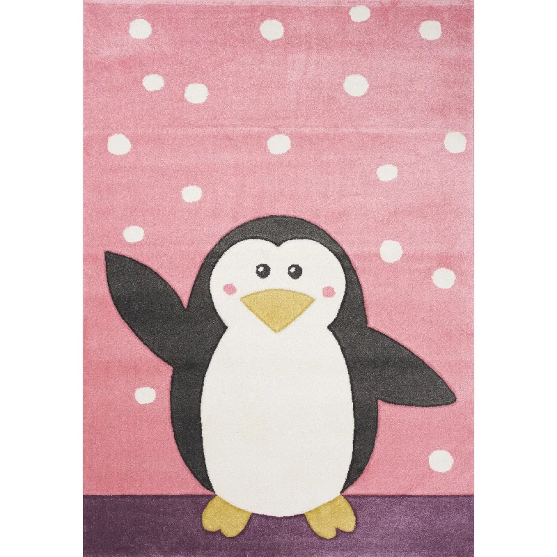 Kids Penguin Area Rug - 5'x8'