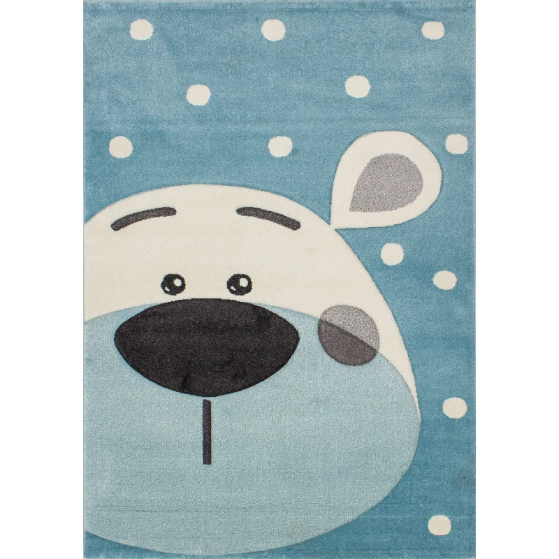 Kids Polar Bear Area Rug - 5'x8'