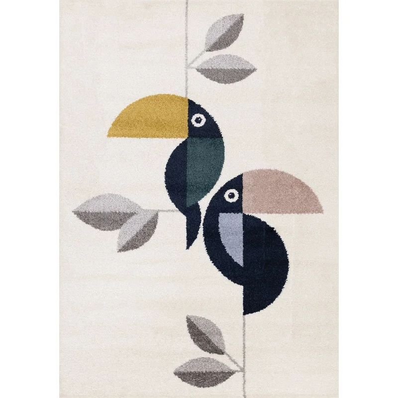 Kids Toucan Area Rug - 5'x8'