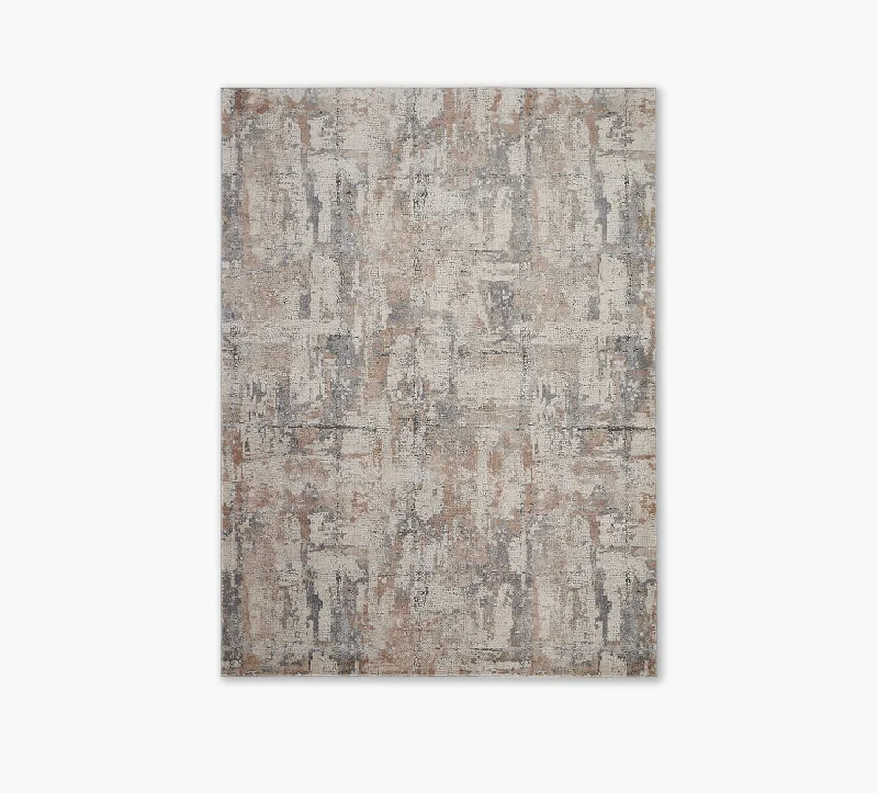 Rustic Textures Earth Tone 5 x 8 Rug