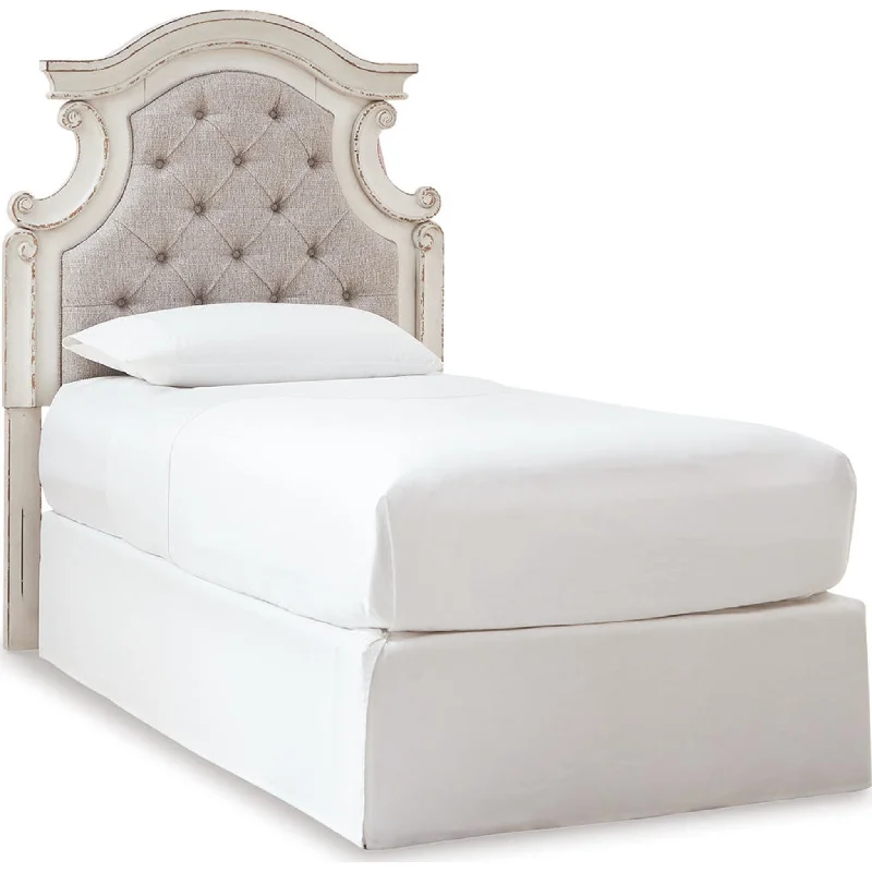 Realyn Twin Headboard - Chipped White